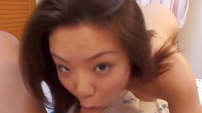 Rough Asian hardcore with a teen cutie