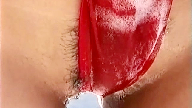 Soapy fun outside near the l with a real hottie Janice