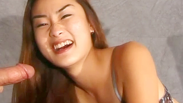 Horny bro sticking his stiff rod in the mouth and pussy of Jasmine