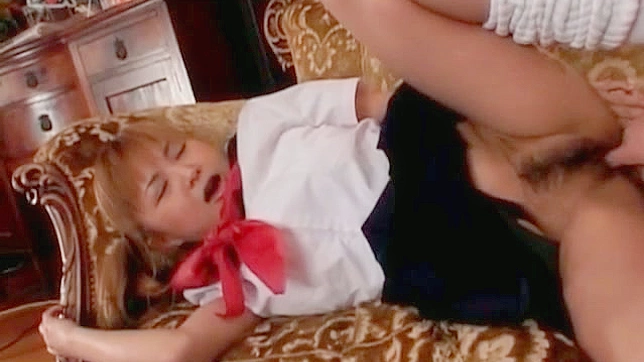 Asian schoolgirl gets her fuckable cunt fingered Video 2