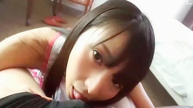 Awesome and gorgeous cock sucker is giving blowjob
