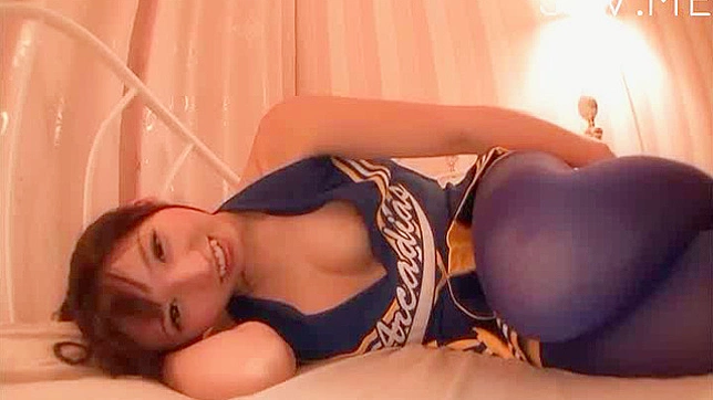 Sporty and straight asian model is having threesome fuck