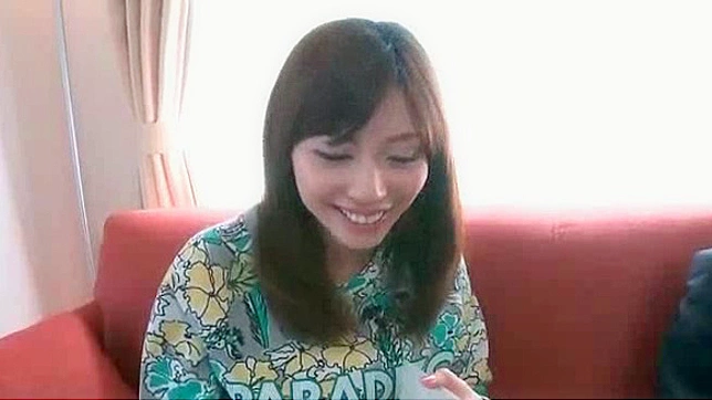 Redhead japanese  is thinking about sex with her bf