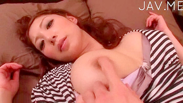 Lovely asian  moans as her gaping cunt is drilled