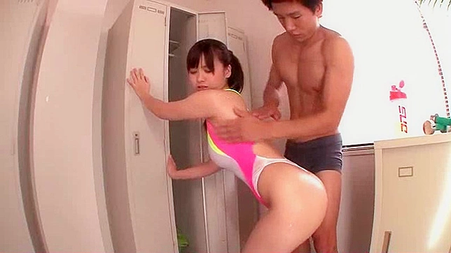 Lovely prefectly curved cutie enjoying her juicy ass caressed