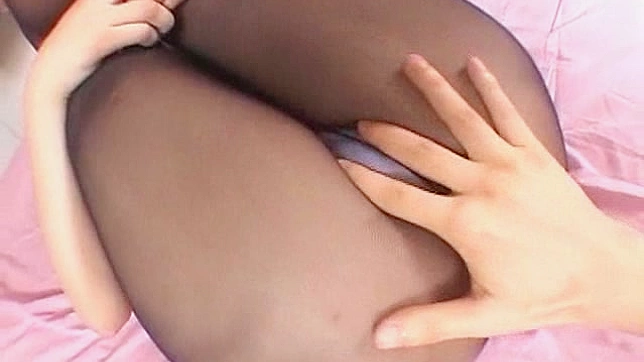 Redhead japanese  in stockings is sucking big penis