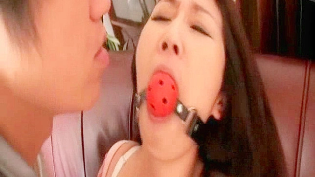 Adorable wife gets nailed in nasty BDSM porn scene