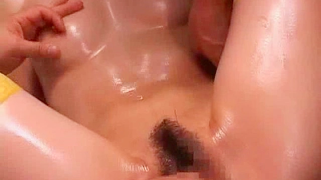 Cute babe with nice body gets fucked hard by a dozen dildos