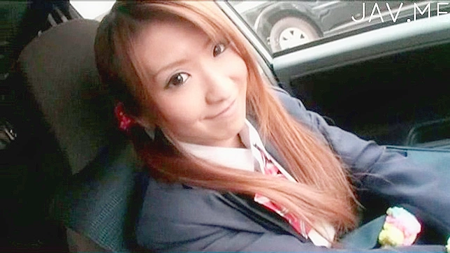 Sweet finger fucking session along a superb Japanese schoolgirl