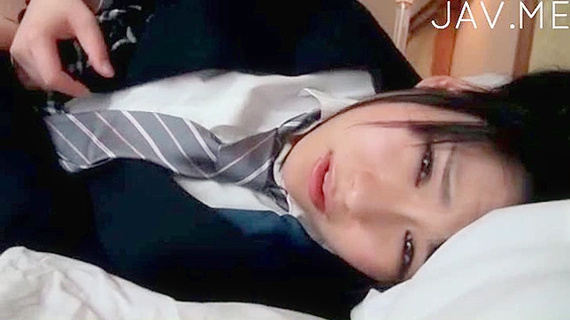 Kinky student enjoys her own company as she fingers