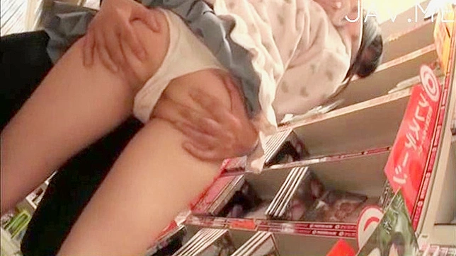 Oral les as nicole is drilled deep in the store