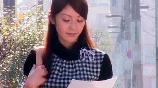 Lovely Japanese babe amazes with hot cock sucking
