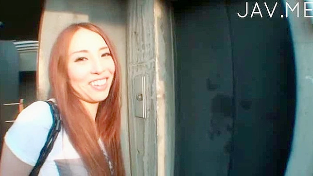 Redhead asian cock sucker is giving amazing blowjob