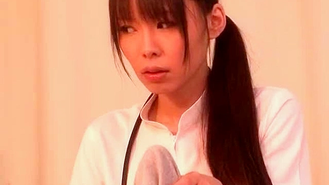 Pretty Japanese nubile is savoring a thick pecker