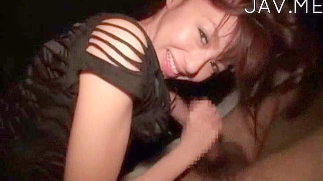 Sweet babe gets nailed from behind in superb Asian pov show