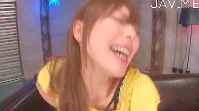 Tenacious banging for cute Asian babe's hairy muff