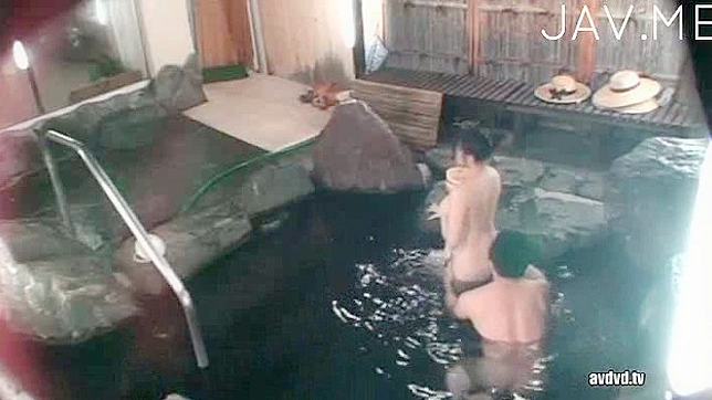 Japanese babe provides exciting fuck pleasures during bath