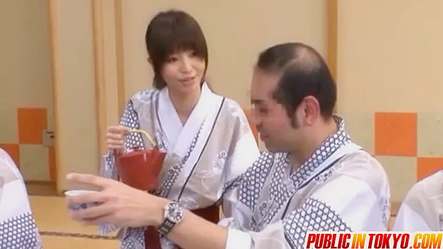 Handsome asian  Marika gets fucked by her fuckers