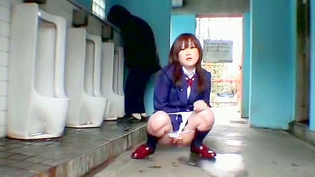 Schoolgirl Train Exhibition Sex Bathroom Video 6