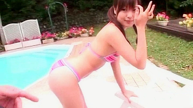 Cute teen banged next to a l