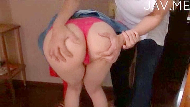 Jolly and playful asian pornstar is showing her big backdoor