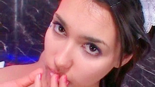 Young and foxy japanese pornstar is swallowing thick dick