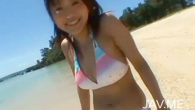 Minx Japonesa Encantadora Da Sexo Oral Al Aire Libre