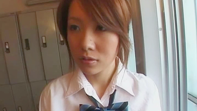 Kaori craves for cum on her tits