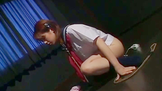 Cum on face for Japan schoolgirl