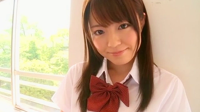 Asian cutie getting naughty