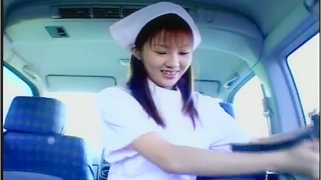Asian nurse POV blowjob