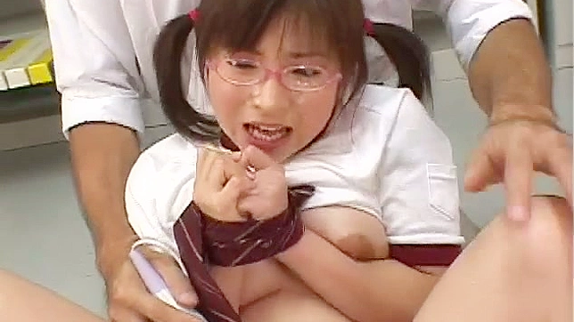 Cute minx gets her wet cunt toyed with dildo