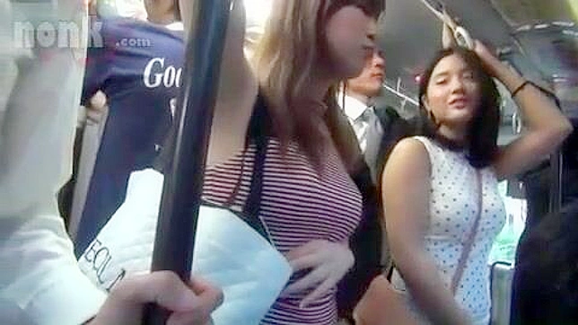 Innocent teen gets gropped and fucked in Japanese bus