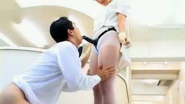 Sexy Asian amateur getting nasty with a strap on