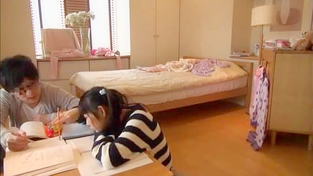 Oriental Porn Video - Sneaky Boy Takes Advantage of Brother GF while they sleep exhausted from hard studying