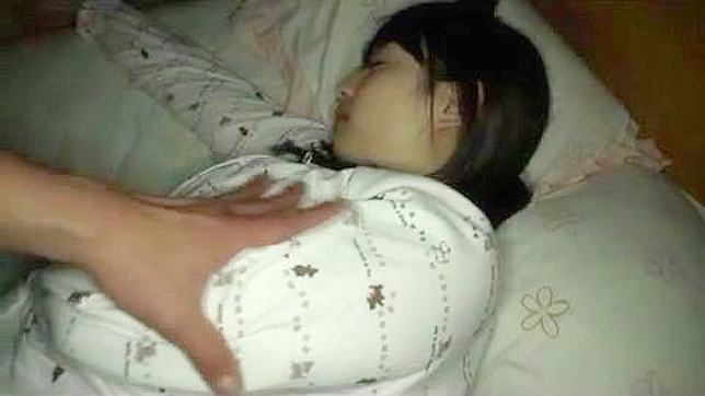 Sister Secret nighttime encounter with rough stepbrother