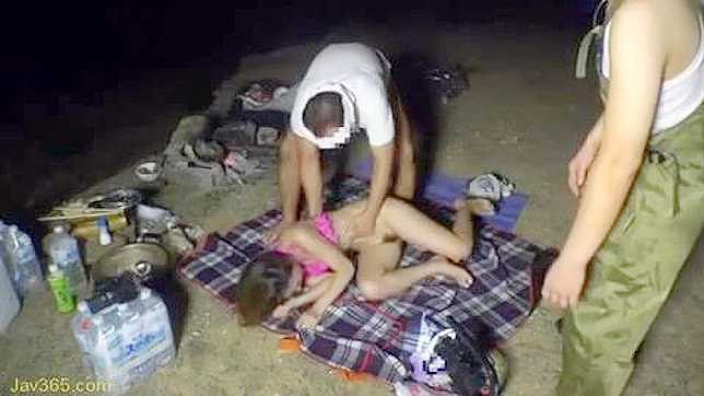 Brutal Revenge on Fisherman Beach - A JAV Porn Video Gone Wrong