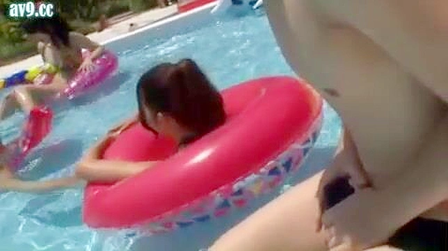 Sisters' Secret Swim Session Sparks Scandalous Situation with Shy boy