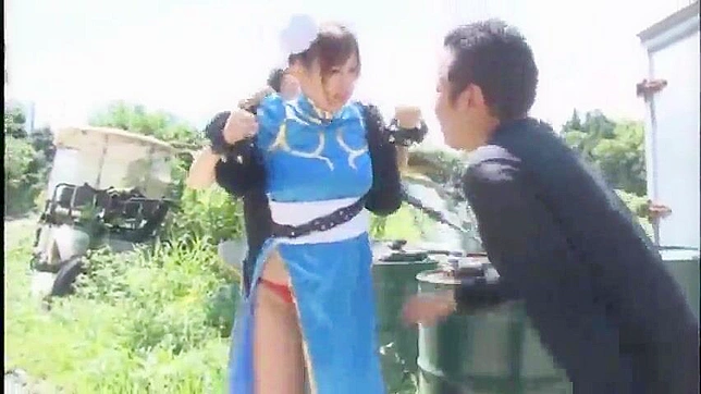 Rina Ito Tragic Defeat in Kung Fu, Punishment by Bad Guy