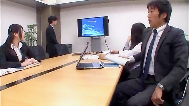 Naughty Business Lady Ai Uehara Secret Desires Exposed in Steamy Company Meeting