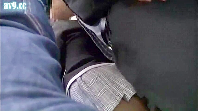 Public train sex with Asians teen leads to unexpected pleasure
