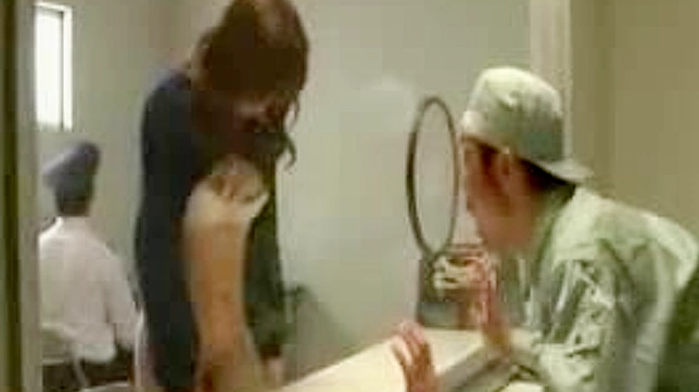 Naughty Visit - Japan Girl Strips Nude in Prisoner Room