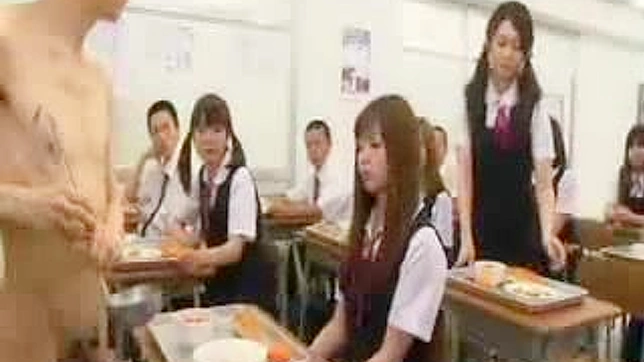 Nippon Schoolboy Public Masturbation Excites Classmates