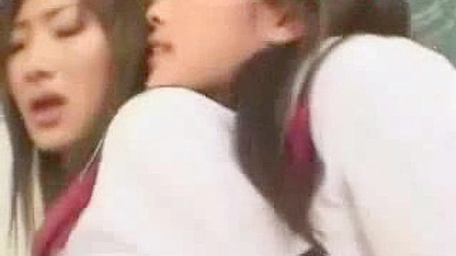 Sexy Asian Teens in Classroom Fun