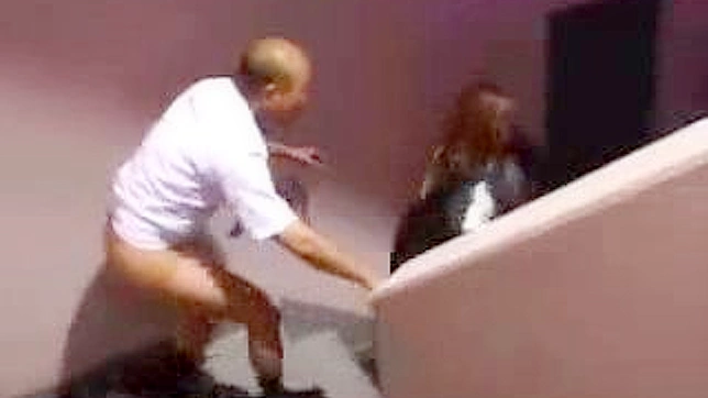 Japan Teen Gives CFNM Blowjob, Steals stuff from old guy