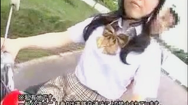 JAV Bikers' Wild Ride with Breast Play