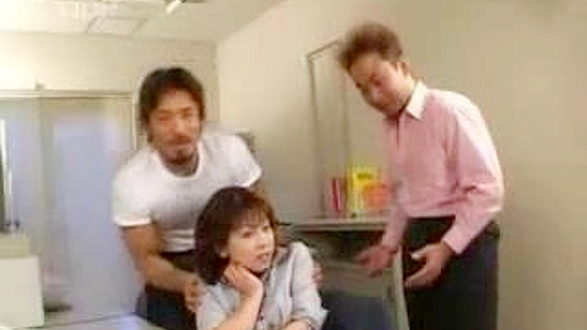 Nippon Business Lady Gets Naughty With Pervert Co-Workers in Steamy Porn Video