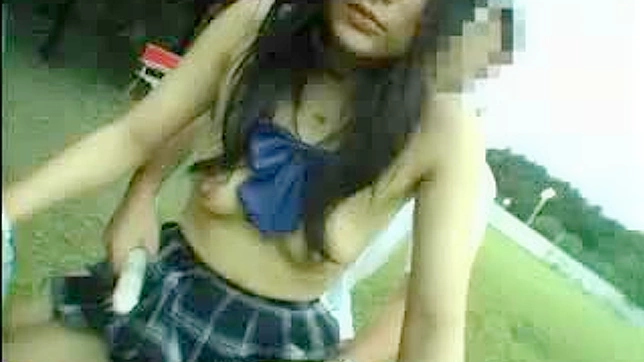 City Ride with Toy Play and Naughty Striptease by Hot Japanese Couple