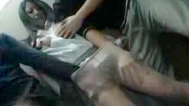 Violate and Fuck in an Elevator with Hot Oriental Girl