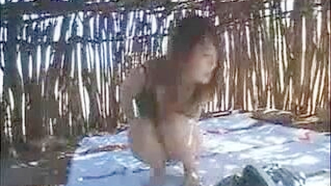 Desert Delight - A Japan Woman Pleasure in the Sand